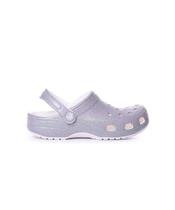 Sandália Crocs Classic Glitter Branco Sandália Crocs Classic Glitter Branco
