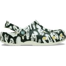 Sandália Crocs Classic Glow Dino Clog T Glow Green