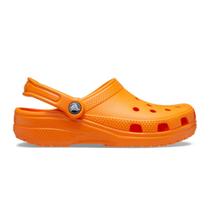 Sandália crocs classic orange zing