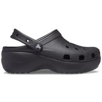 Sandália Crocs Classic Platform Clog BLACK