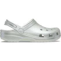 Sandália Crocs Classic Tinted Metallic Clog Moonlight