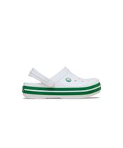 Sandália Crocs Crocband Branco/Verde Sandália Crocs Crocband Branco/Verde