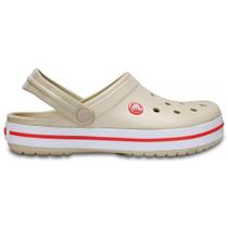 Sandália crocs crocband stucco/melon