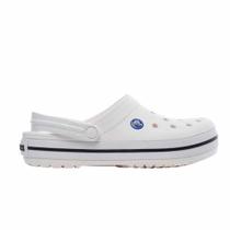 Sandália Crocs Crocband Unissex 11016-100 Branco/Preto