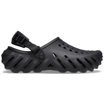 Sandália crocs echo clog black