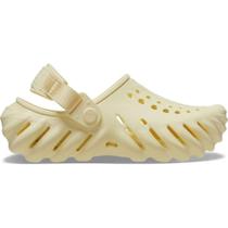 Sandália Crocs Echo Clog T BUTTERCREAM