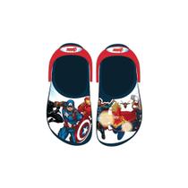 Sandália crocs fun lab avengers patch clog juvenil navy