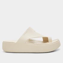 Sandália Crocs Getaway Platform Toe Loop Feminina