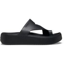 Sandália Crocs Getaway Platform Toe Loop Sandal Black