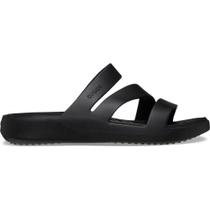 Sandália crocs getaway strappy black
