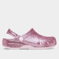 Sandália Crocs Infantil Classic Chunky Glitter Clog