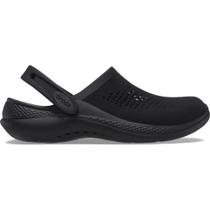 Sandália crocs lite ride 360 clog black/black