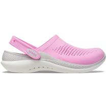 Sandália crocs literide 360 clog taffy pink