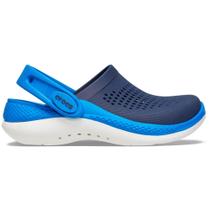 Sandália crocs literide 360 infantil navy/bright cobalt