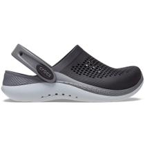 Sandália crocs literide 360 juvenil black/slate grey