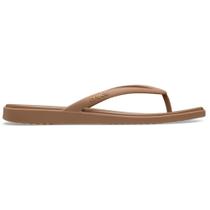 Sandália Crocs Miami Flip Milk Chocolate Sandália Crocs Miami Flip Milk Chocolate