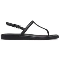 Sandália crocs miami thong sandal black