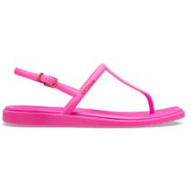 Sandália crocs miami thong sandal pink crush