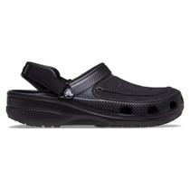 Sandália crocs yukon vista ii lr clog black/slate grey