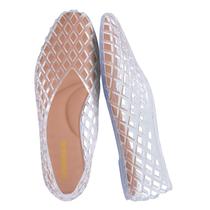 Sandália CUSHIONAIRE Siesta Transparente Respirável Sandália CUSHIONAIRE Siesta Transparente Respirável