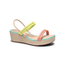 Sandalia Dakota Anabela Hannora - Multi Colors Sandalia Dakota Anabela Hannora - Multi Colors