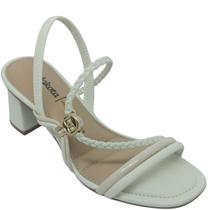 Sandália Dakota Feminina Casual com Tira Trançada Salto 5,5cm Sandália Dakota Feminina Casual com Tira Trançada Salto 5,5cm