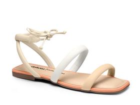 Sandália Dakota Feminina RasteirInha Amarrar Conforto Z9441