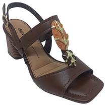 Sandália Dakota Feminina Salto Bloco 7cm