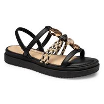 Sandália Dakota Flatform Calce Fácil Y7635 Preto