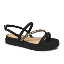 Sandalia dakota flatform original tiras delicada fivela