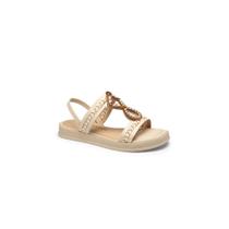 Sandalia Dakota Flatform Pedras Feminina TULE