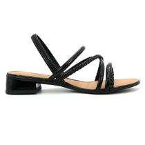 Sandalia Dakota Original Salto Baixo Elastico Feminino 342