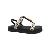 Sandalia Dakota Papete Flatform Y6801 Preto