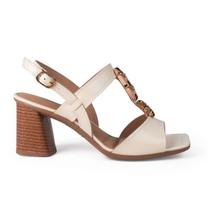 Sandalia Dakota Salto Bloco - Feminina - Creme - 36 Sandalia Dakota Salto Bloco - Feminina - Creme - 36