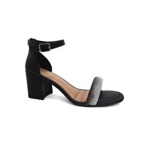 Sandalia Dakota Salto Bloco Y6534 Preto