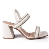 Sandália Dakota Salto Bloco Y8361 Feminino Bege Sandália Dakota Salto Bloco Y8361 Feminino Bege