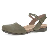 Sandália Dansko Rowan para mulheres, palmilha viscoelástica de cortiça