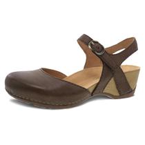 Sandália Dansko Tiffani Wedge para mulher marrom 7,5-8 M EUA