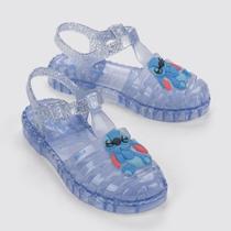 Sandália de Bebê Azul Stitch Disney Duo Grendene Kids 23323 Sandália de Bebê Azul Stitch Disney Duo Grendene Kids 23323