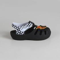 Sandália De Bebê Hot Whells Grendene Kids 23299 Azul Escuro