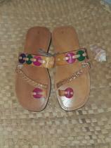Sandalia de couro - Loja do Hippie