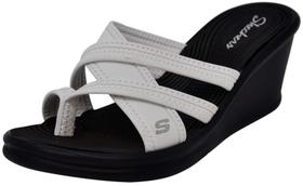 Sandália de cunha Skechers Rumblers-Beautiful People White Women Sandália de cunha Skechers Rumblers-Beautiful People White Women
