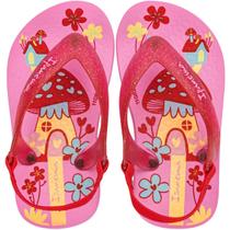 Sandália De Dedo Baby Infantil Animada Menina