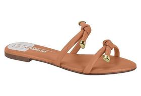Sandália de Dedo Rasteira Feminina Moleca Rasteirinha Com Tiras Napa - 5460.205