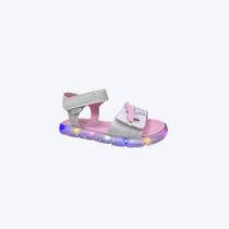 Sandália De Led Borboleta Branca Infantil Feminina Pampili 697056000 Branco