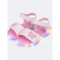 Sandália de Led Infantil Pampili Lulli com Borboleta Rosa Sandália de Led Infantil Pampili Lulli com Borboleta Rosa
