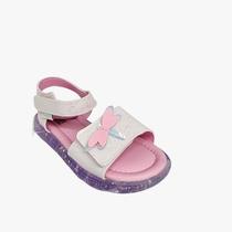 Sandália de Led Infantil Pampili Lulli Libélula Branco Sandália de Led Infantil Pampili Lulli Libélula Branco