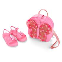 Sandália de Menina Grendene Barbie Fly com Mochila Sandália de Menina Grendene Barbie Fly com Mochila