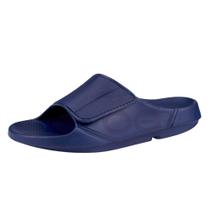 Sandália de recuperação OOFOS OOahh Sport Flex Navy tamanho 14W/12M Sandália de recuperação OOFOS OOahh Sport Flex Navy tamanho 14W/12M