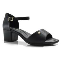 Sandália de Salto Bloco Feminina Comfortflex 2557405